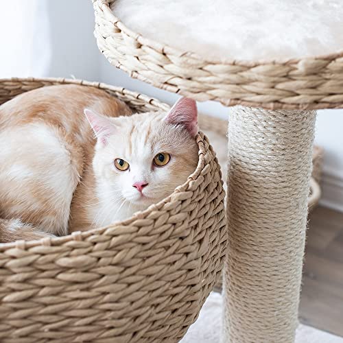 Petpals Group Nesting Area Cat Furniture, 23" H, 16 Lbs, Tan #TOP3