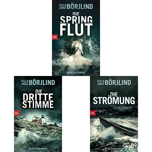 Rolf und Cilla Börjlind-Set: Die Springflut + Die dritte Stimme + Die Strömung (Die Rönning/Stilton-Serie, Band 1-3)