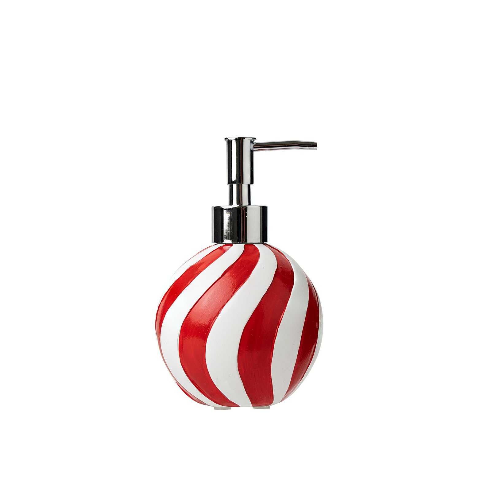 Newsparkle Christmas Soap Dispenser Bathroom,Holiday Red Hand Soap Dispenser for Kitchen,12oz