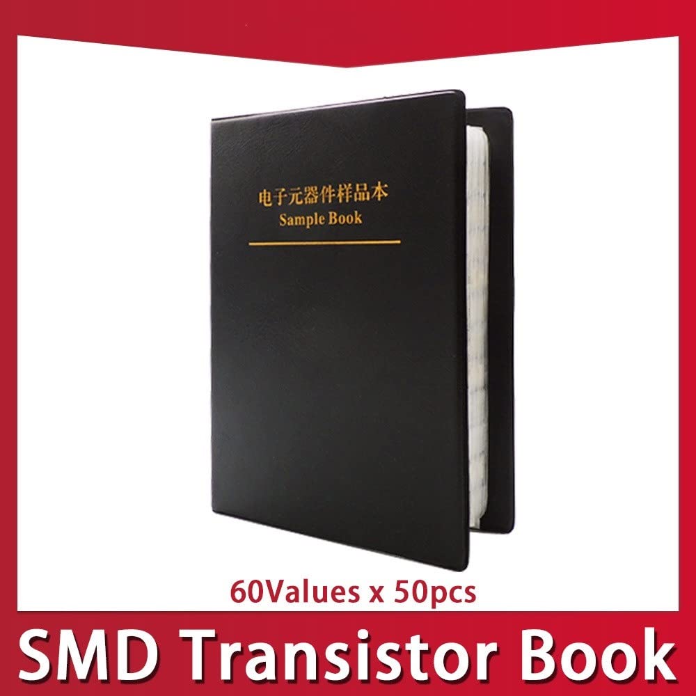 SMD. Transistor Triode Kit 60 Kins X50PCS SOT-23. Libro di Triode del Chip del Libro Campione comunemente Assortito