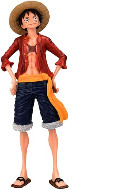 Amazon Co Jp Ysq Sh 行動図28cmワンピースモンキーdルフィ笑顔笑い顔アニメアクションフィギュアモデルおもちゃコレクションホームデスクトップの装飾pvc置物モデルコレクション誕生日プレゼント Szqnb Color Default ホビー