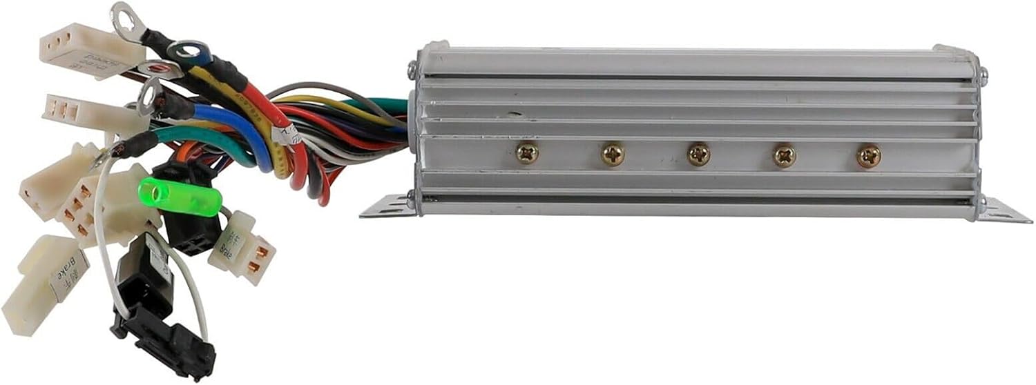 𝐁𝐫𝐮𝐬𝐡𝐥𝐞𝐬𝐬 𝐌𝐨𝐭𝐨𝐫 𝐂𝐨𝐧𝐭𝐫𝐨𝐥𝐥𝐞𝐫 36V 800W Aluminium Alloy E-Bike Brushless Motor Controller for Electric Bicycle Scooter