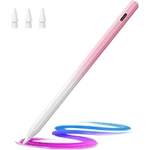 Hastraith Stylus Pen for iPad 2018-2026, 13 Mins Fast Charge, Gradient Pink