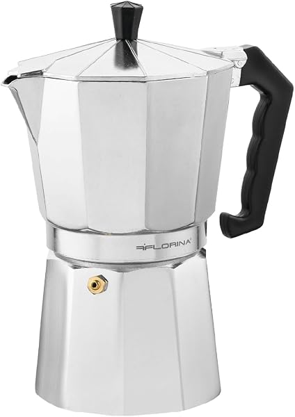 Florina Aluminium Espressomaker 6 Kopjes 270 ml
