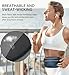 HiRui Slim Fanny Pack for Men Women, Adjustable Exercise Waist Pack Reflective Running Belt for Sports Workout Cycling Hiking, Casual Hands-Free Wallets Phone Bag Fits All Phones (Navy Blue)