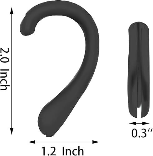 Miniatura 7 de OKAICEN Protector de oreja de silicona suave para las orejas, alivia las molestias de los oídos, orejeras de silicona antideslizante (varios