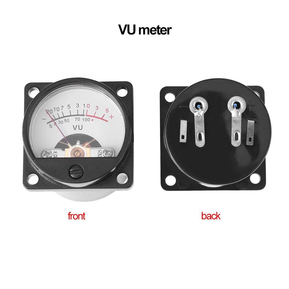 Vendite Pazze 2 pezzi VU Meter Warm Back Light Recording + Amplificatore di livello audio con scheda driver
