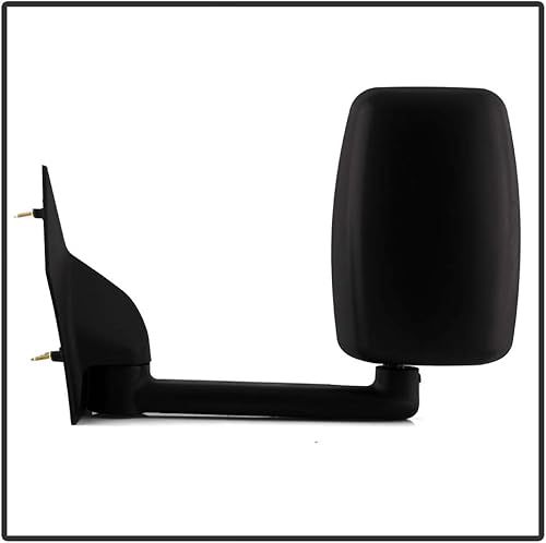 Miniatura 4 de ACANII - Reemplazo del espejo de remolque plegable manual para GMC Savana VanChevy Chevrolet Express 2003-2017 - Lado izquierdo del conductor
