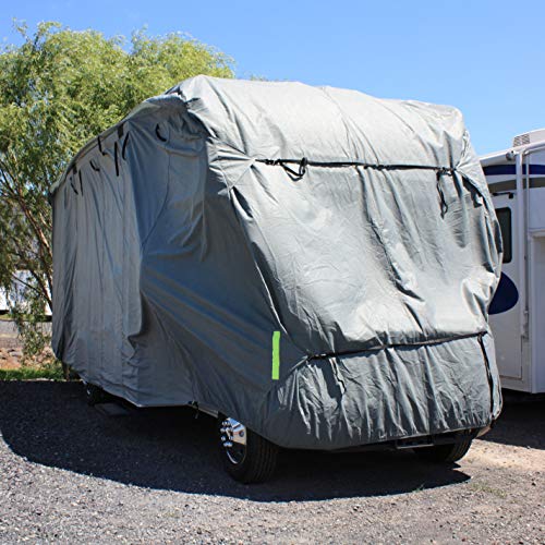 Budge Class C Rv Cover Fits Class C Rvs Up To 21' Long (Gray, Polypropylene), 256" L X 105" W X 108" H (Rvrb-30) #TOP2