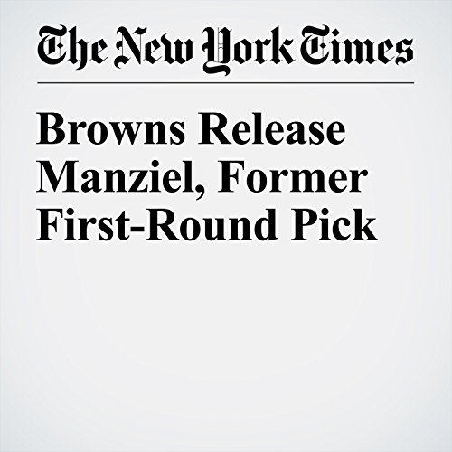 Browns Release Manziel, Former First-Round Pick cover art