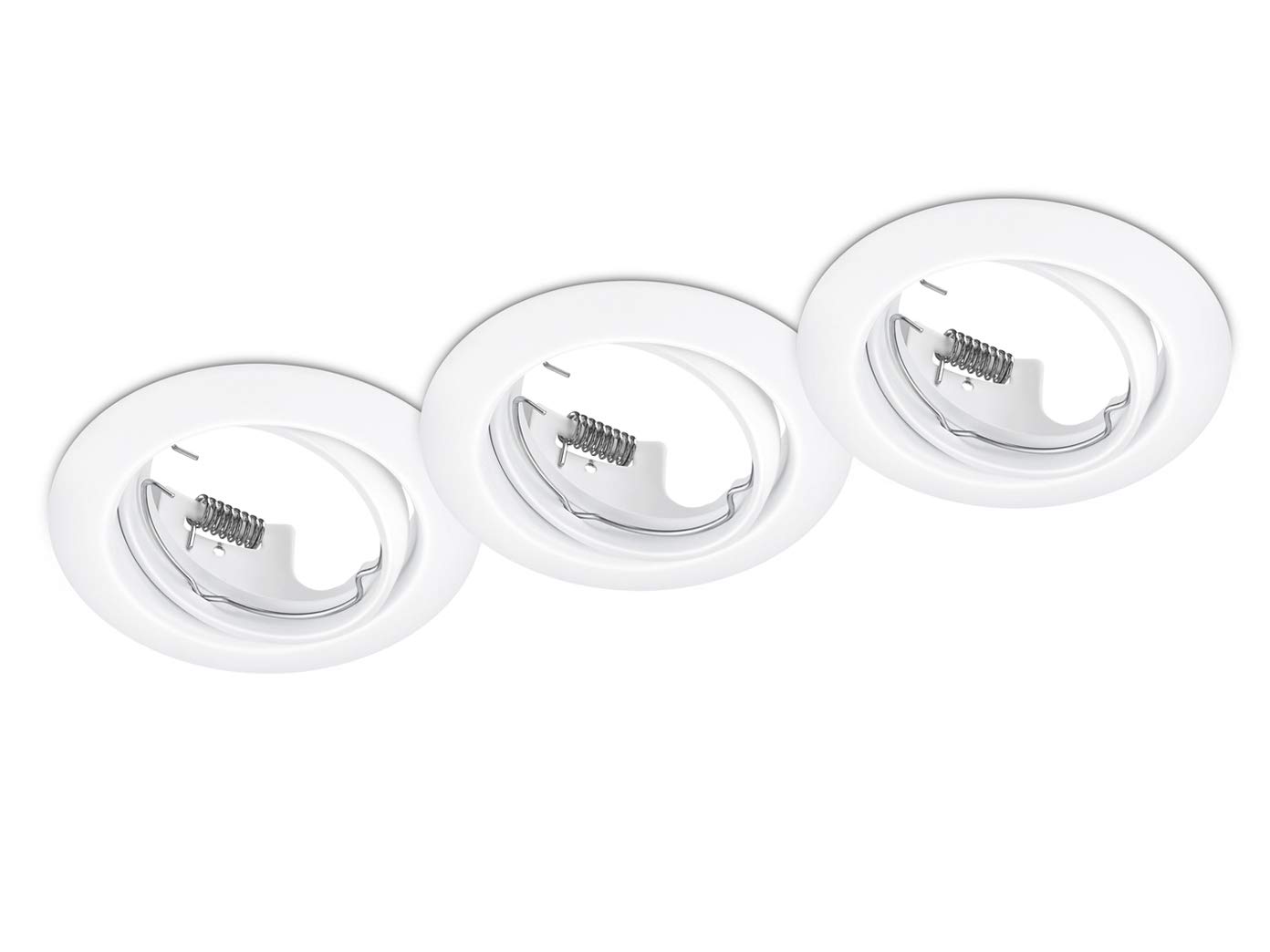 Trio Leuchten Jura 650100331 Jura Recessed Light Set of 3 Metal White Matt Excl. 3X GU10