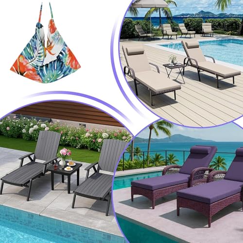 Serviettes de plage grand format pour extérieur patio et jardin
