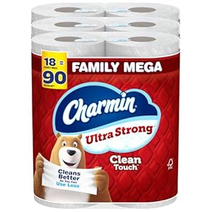 Charmin Extremely Sturdy Clear Contact Rest room Paper