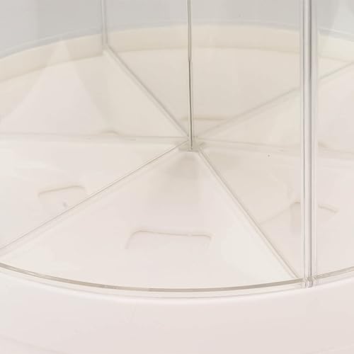 Miniatura 9 de Dispensador de cereales de gran capacidad, 6 compartimentos, fácil de usar, tapa extraíble, caja de almacenamiento de cereales para frijoles (tamaño