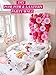 Pink Paper Party Decoration kit - Tissue Paper Pom Poms Lantern Fans Set, Wall Hanging Gift for Wedding Bridal Shower Birthday Valentines Day Home Table Centerpiece Office Buffet Supplies Background