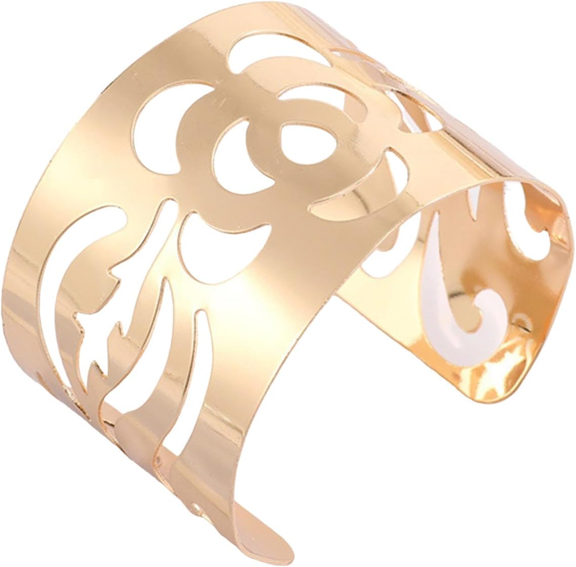 Styles Alloy Wristband Charm Unisex Metal with Adjustable Fit and Vintage Inspired Floral Flower