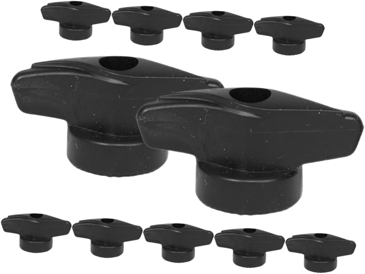 Levemolo 20pcs Cymbal Sleeves Knobs Drum Accessories for Percussion Kits Plastic Nuts Easy to Install for Cymbal Replacement and Maintenance