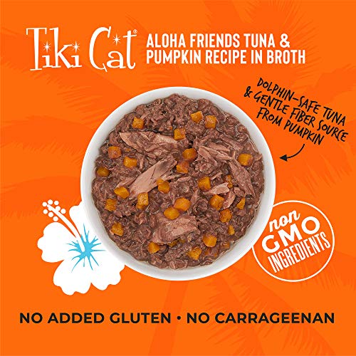Tiki Cat Aloha Friends GrainFree, LowCarbohydrate Wet Food with