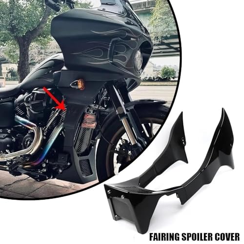 Cache-spoiler carénage moto pour protéger le cadre de votre Softail ST - 2