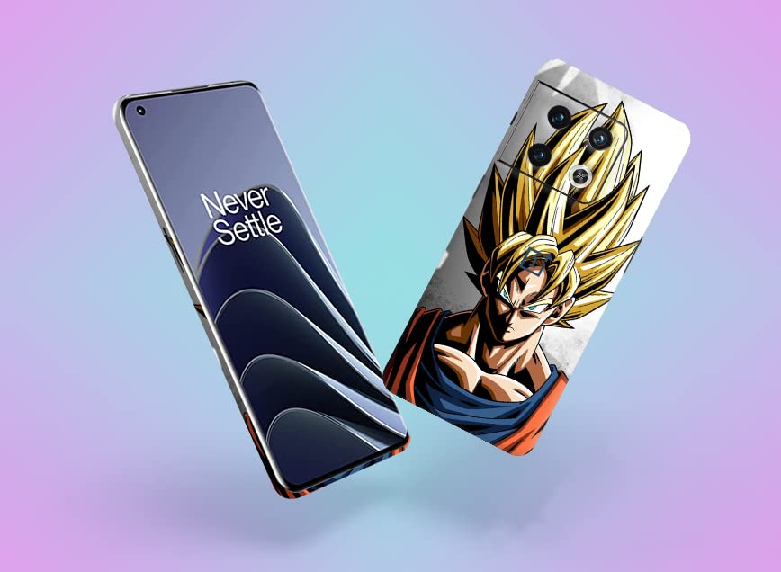 Image of Goku Skin Back Protector Film Ultra Thin Scratch Resistant Vinyl (Not Case and Cover) for OnePlus 10 Pro 5G