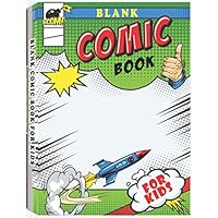 Blank Comic Book for Kids: Make Your Own Comic Book for Kids, Comic Sketchbook, Kids Comic Books