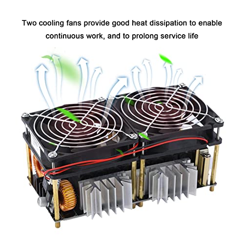 Planche de chauffage à induction 1800W 40A DC 12-48V ZVS module alimentation métal - 5