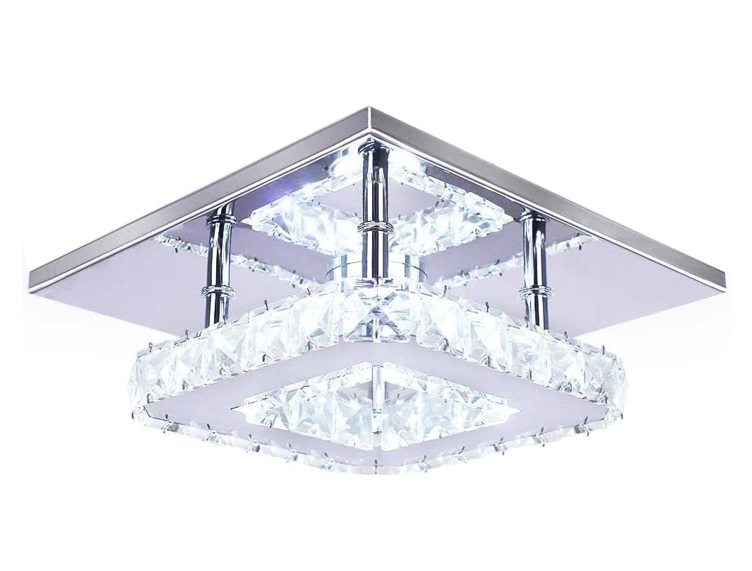Dimmable Crystal Chandelier - Multicolor Living Room Light -8 Dimmable Crystal Chandelier - Multicolor Living Room Light -8