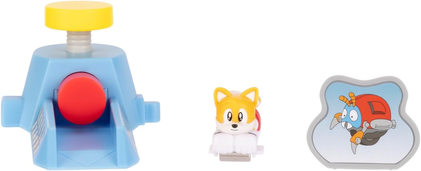 Sonic The Hedgehog Kids Toy Vehicles Go Go Racers Vehicle 2-Pack, Includes Sonic & Tails