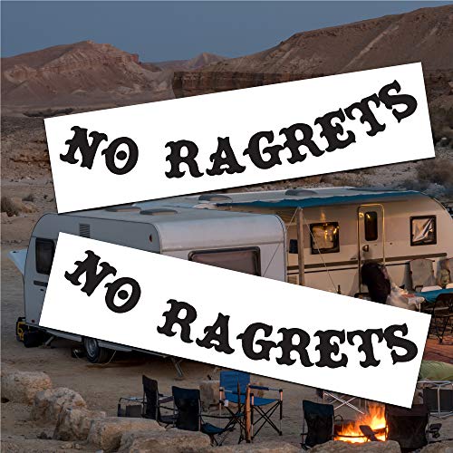 No Ragrets Temporary Tattoos (2-Pack) | Skin Safe | Made In The Usa| Removable #TOP1