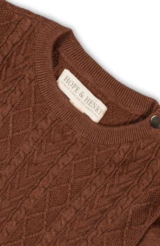 Image of Hope & Henry Girls' Milano Tipped Sweater Dress