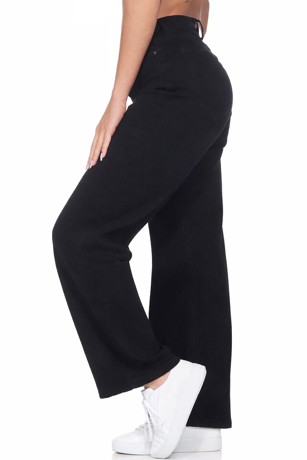 Hailys LG HW C JN KA44DDY Frauen Jeans blau Basics, Casual Wear, Streetwear