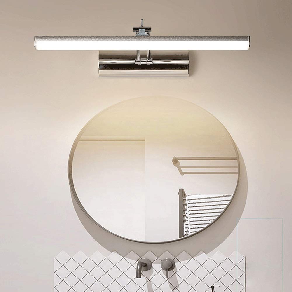 SXECAEPS LED Bathroom Vanity Light, Aluminum Finish Mirror Lights, Indoor Waterproof Moisture-proof Wall Lamp Lighting Fixture for Cabinet, Washroom, Dressing Table, Room (Color : 9W 3000K)