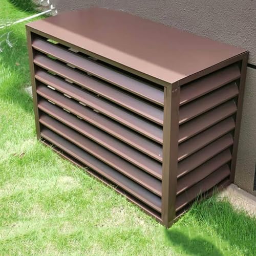 Housse de protection pour condenseur de climatiseur extérieur en aluminium