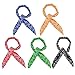 Giftik Chłodzący szalik chłodzący szyję bandana opaska na głowę dla mężczyzn kobiet na zewnątrz kemping bieganie golf siłownia podróż joga trening z plecakiem 9 szt. / 5 szt. (boho x 5)