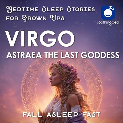 Page de couverture de Virgo: Astraea The Last Goddess | Greek Mythology Stories | Sleep Story for Grown Ups | Bedtime Story