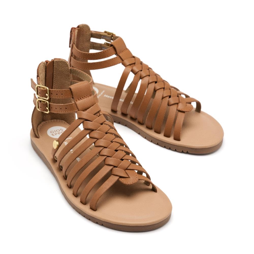GIOSEPPO Onalaska Flat Sandal, Leather, 5 UK