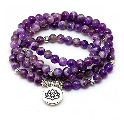 Collier en Pierre de Bouddha 108 Perles pour Vos Séances de Yoga et Zen