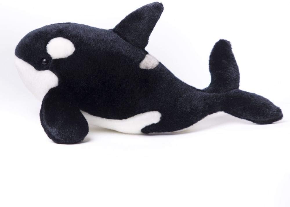 TAMMYFLYFLY The Orca Blackfish Long Big Killer Whale Stuffed Animal Sea Critters Plush Doll (39cm)