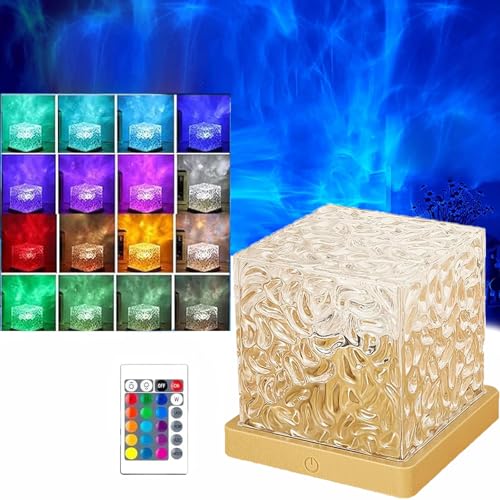 Aurora Borealis Night Light Projector, Magical Northern Lights Cube for