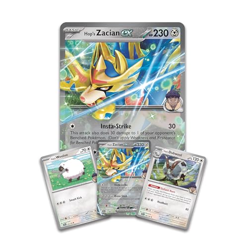 Image of Pokemon TCG: Hop's Zacian ex Box - 4 Packs