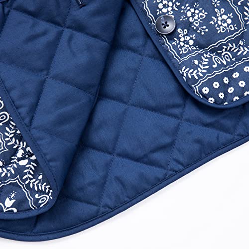 Assual Women's Quilted Lightweight Jackets, Long Sleeve Button Down Coat For Women, Casual Belted Women's Jacket With Pocket #TOP5