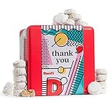 David’s Cookies Ideal Thank You Gift for Everyone – Butter Pecan Meltaways Cookies with Crunchy Pecans and Powdered Sugar – Premium Fresh Ingredients – Comes with a Lovely Tin Box - 2 Lbs