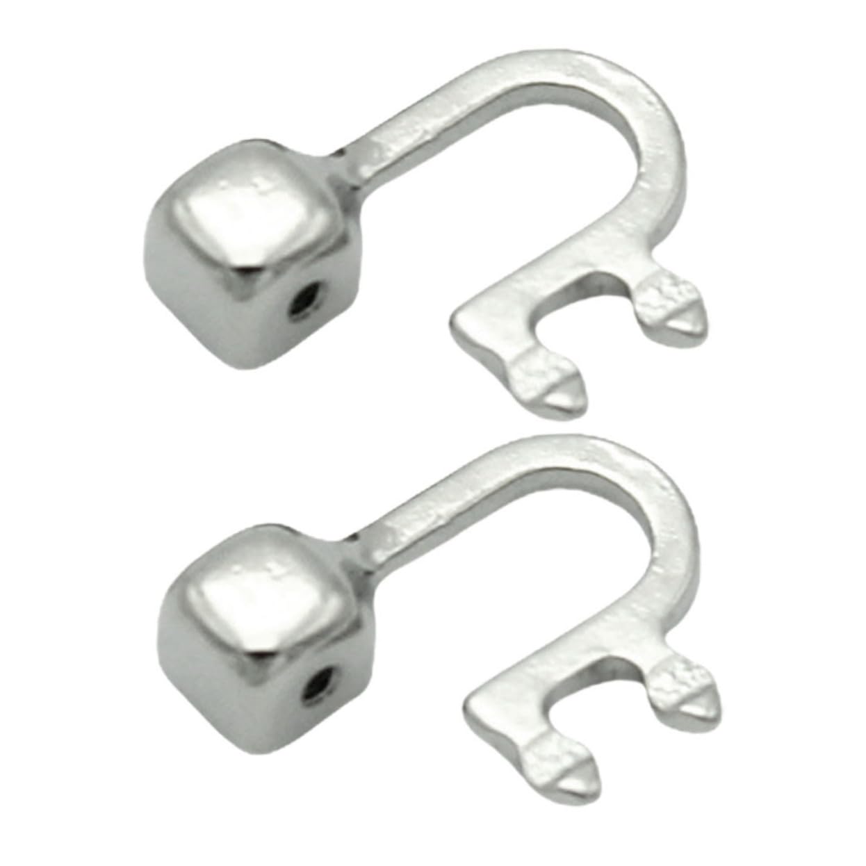 GARVALON 1pair Metal Eyeglass Nose Pads Arm Replacement Nose Guard for Glasses Comfortable Pad Holder