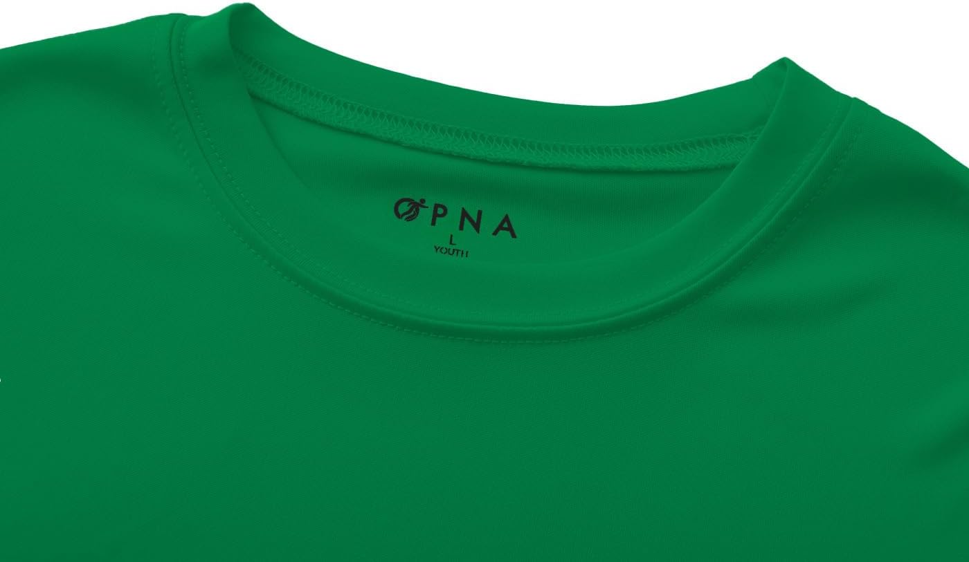 Opna Youth Boys Dri Fit Athletic T Shirts for Boys & Girls Sports Undershirt – Youth & Teen Sizes thumbnail