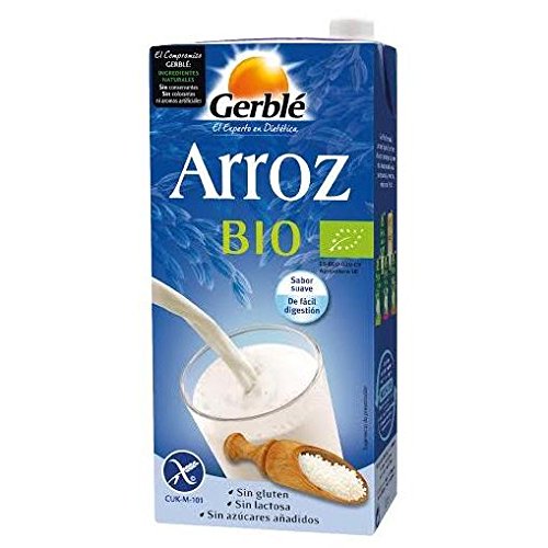 Bebida de Arroz Bio (sin Azúcar) 6 unidades de 1 litro de Gerble Cover