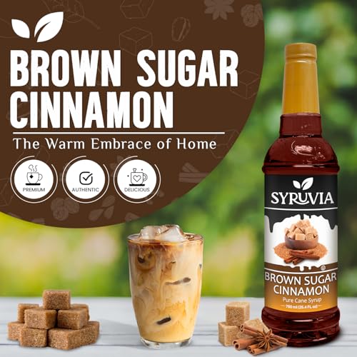Syruvia Brown Sugar Cinnamon Syrup