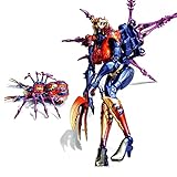 LQIPPOE Beast Wars Deformation Robot Black Widow Metal Variation Action Figure Toys Maximals Blackarachnia Elita One Spider Model Robot