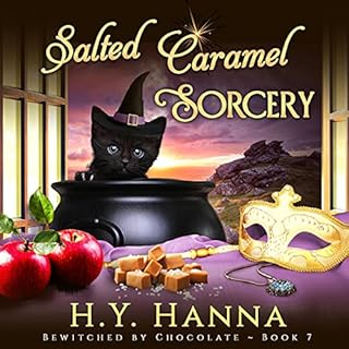 Salted Caramel Sorcery Audiolibro Por H.Y. Hanna arte de portada