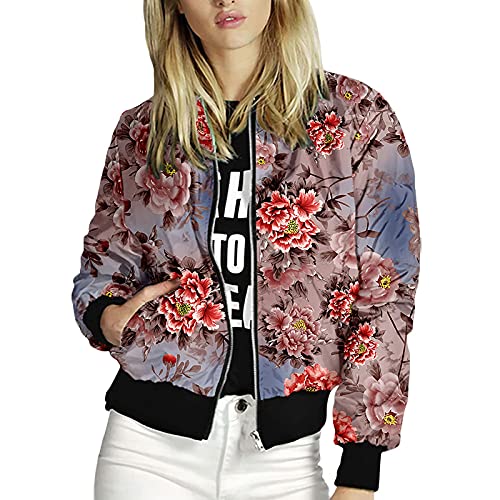Women’s Zip-Front Hoodie Jacket Flash Forward Windbreaker Raincoats Cropped Bomber Jacket Coats #TOP25