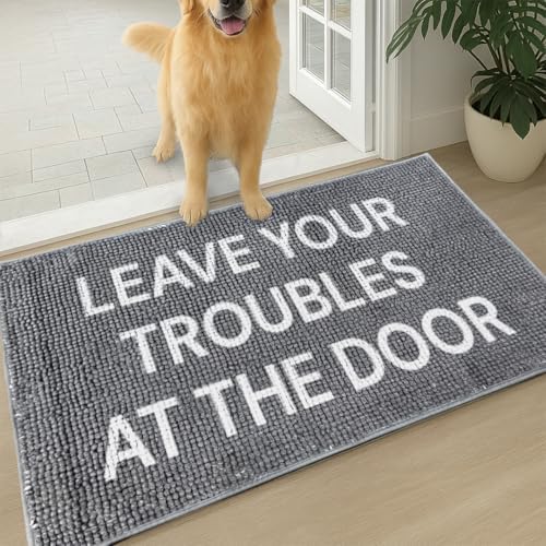 Mud Rug Amazon.com : Muddy Mat® Absorbent Microfiber Door Mat and Pet Rug, Non ...
